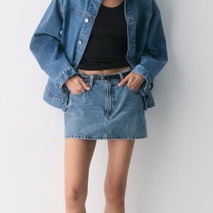 Denim Forum 90s Ricci Skirt - 5 Yrs Kiss N Tell Blue - size 25